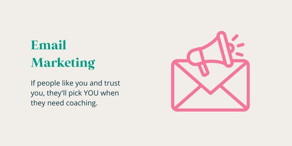 Email marketing for coaches